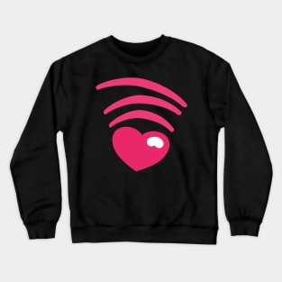 Connected to the world Crewneck Sweatshirt